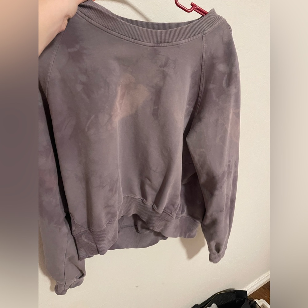 Lululemon pullover tie-dye, print